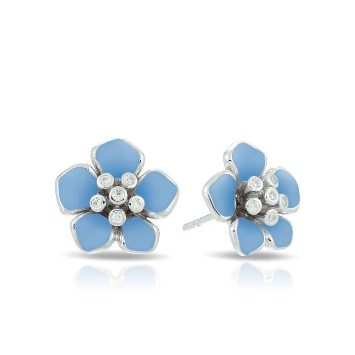 Belle Etoile Forget Me Not Earrings Serenity Blue Belle Etoile Earrings