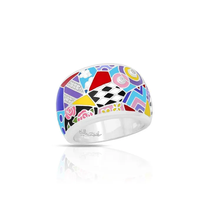 Belle Etoile Rings Belle Etoile Quilt Ring Multi