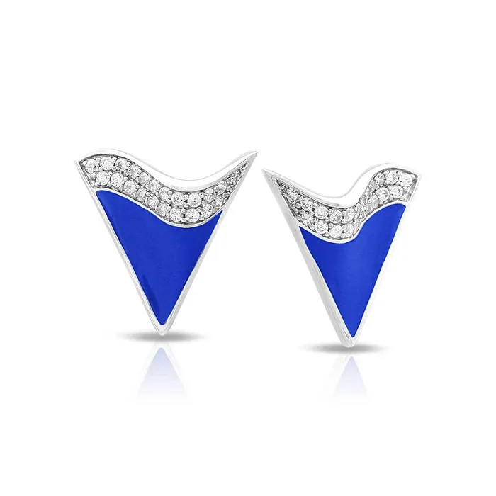Belle Etoile Riva Earrings Blue Belle Etoile Earrings