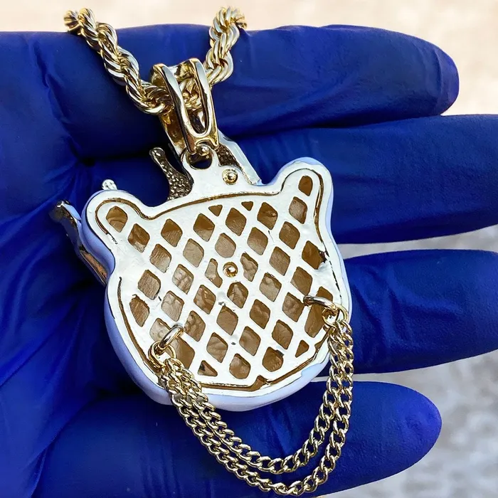 Bling Cartel Admin Big Crown Panda Pendant Gold Finish Rope Chain Necklace 5mm 30 Necklaces Bling Cartel Admin Big Crown Panda Pendant Gold Finish Rope Chain Necklace 5mm 30 Necklaces