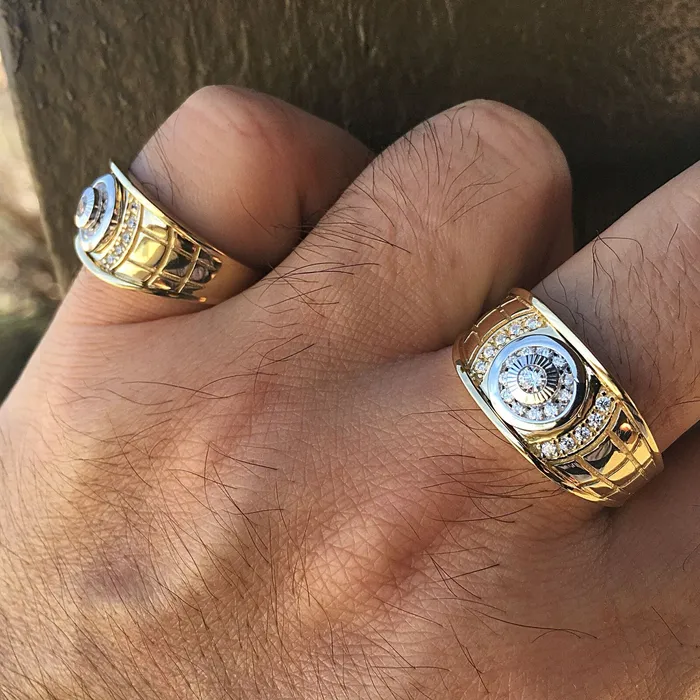 Bling Cartel Admin Rings 14K Gold Plated over 925 Sterling Silver Two Tone 05ct CZ Solitaire Ring Bling Cartel Admin Rings 14K Gold Plated over 925 Sterling Silver Two Tone 05ct CZ Solitaire Ring