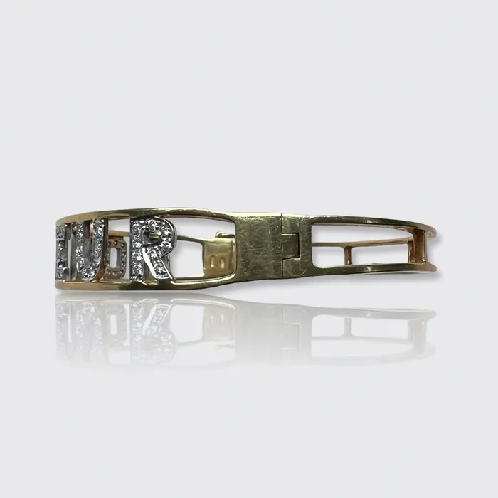 Bracelets 21stfinds Vintage Diamond Bonheur Bracelet Bracelets 21stfinds Vintage Diamond Bonheur Bracelet