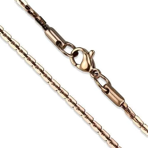 Bracelets Alamode TK2440R IP Rose GoldIon Plating Stainless Steel Chain with No Stone