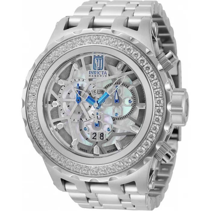 Bracelets Invicta Invicta Mens Chronograph Watch Jason Taylor Quartz Silver Steel Bracelet 33988 Bracelets Invicta Invicta Mens Chronograph Watch Jason Taylor Quartz Silver Steel Bracelet 33988