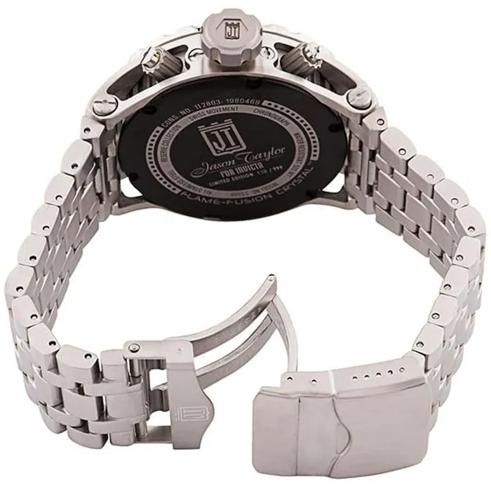 Bracelets Invicta Invicta Mens Chronograph Watch Jason Taylor Quartz Silver Steel Bracelet 33988 Bracelets Invicta Invicta Mens Chronograph Watch Jason Taylor Quartz Silver Steel Bracelet 33988