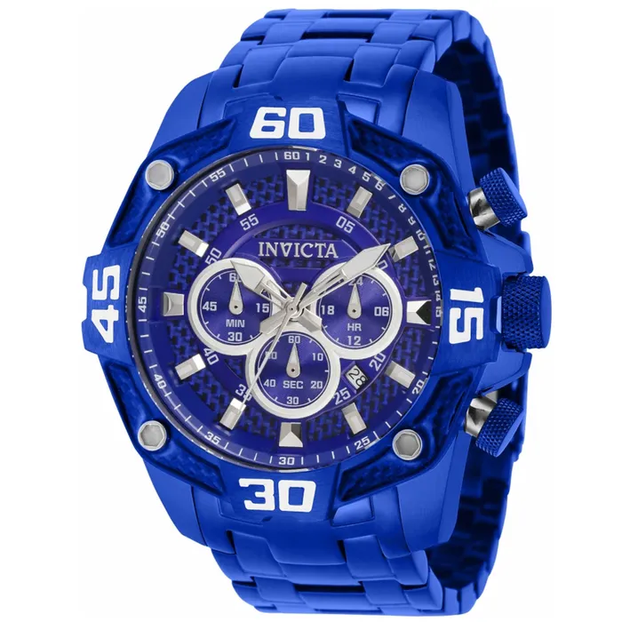 Bracelets Invicta Invicta Mens Chronograph Watch Pro Diver Blue and Silver Tone Dial Bracelet 40255 Bracelets Invicta Invicta Mens Chronograph Watch Pro Diver Blue and Silver Tone Dial Bracelet 40255