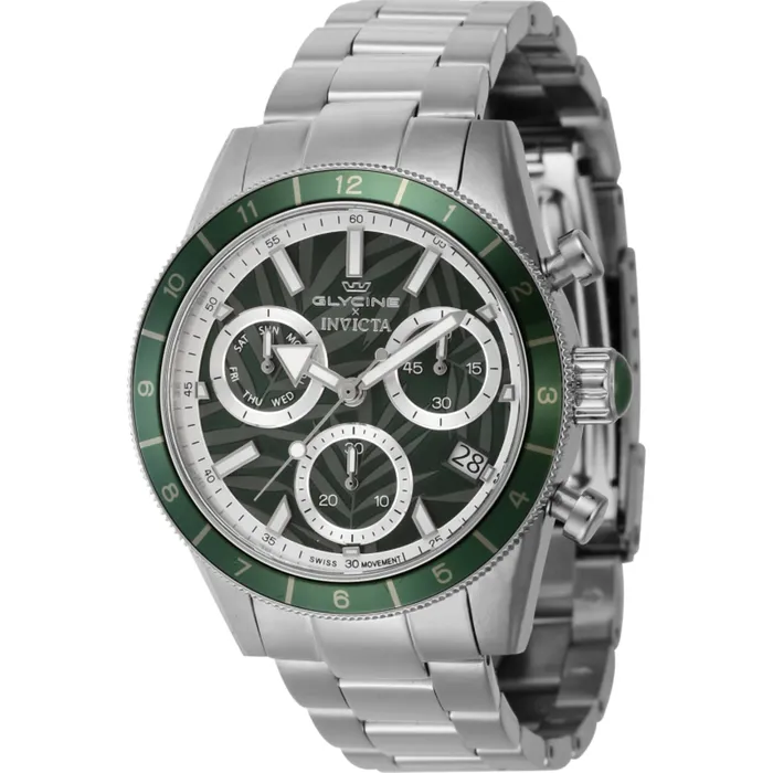 Bracelets Invicta Invicta Mens Watch Five Elements Wood Green Dial Silver Steel Bracelet 44289 Bracelets Invicta Invicta Mens Watch Five Elements Wood Green Dial Silver Steel Bracelet 44289