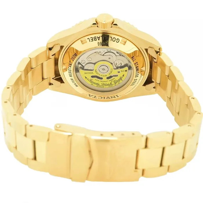 Bracelets Invicta Invicta Mens Watch Pro Diver Automatic Gold Dial Stainless Steel Bracelet 34766 Bracelets Invicta Invicta Mens Watch Pro Diver Automatic Gold Dial Stainless Steel Bracelet 34766