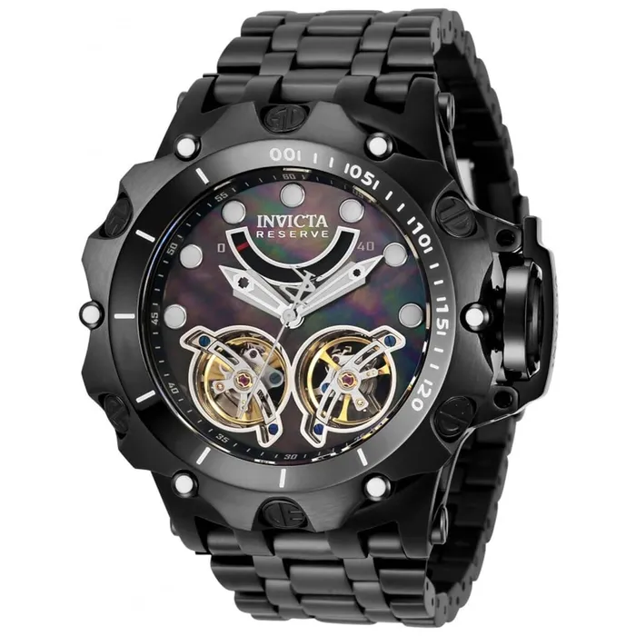 Bracelets Invicta Invicta Mens Watch Reserve Venom MOP Dial Black Stainless Steel Bracelet 33554 Bracelets Invicta Invicta Mens Watch Reserve Venom MOP Dial Black Stainless Steel Bracelet 33554