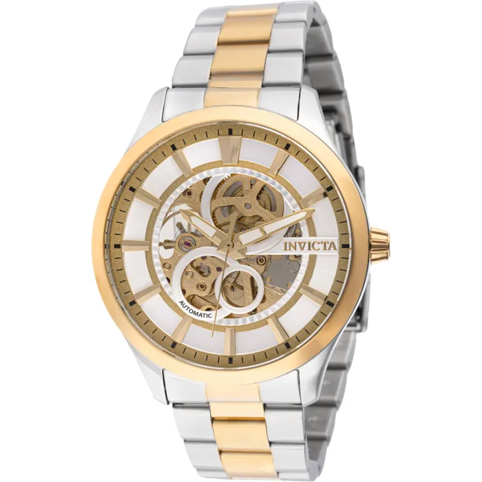 Bracelets Invicta Invicta Mens Watch Specialty Automatic Gold and Silver Tone Dial Bracelet 46737 Bracelets Invicta Invicta Mens Watch Specialty Automatic Gold and Silver Tone Dial Bracelet 46737