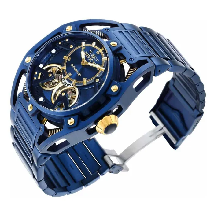 Bracelets Invicta Mens Automatic Watch S1 Rally Open Heart Dial Blue Steel Bracelet 36092 Invicta Bracelets Invicta Mens Automatic Watch S1 Rally Open Heart Dial Blue Steel Bracelet 36092 Invicta