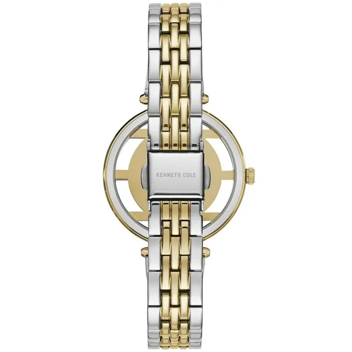 Bracelets Kenneth Cole Kenneth Cole Womens Quartz Watch Transparent Dial Two Tone Bracelet KC50922002 Bracelets Kenneth Cole Kenneth Cole Womens Quartz Watch Transparent Dial Two Tone Bracelet KC50922002