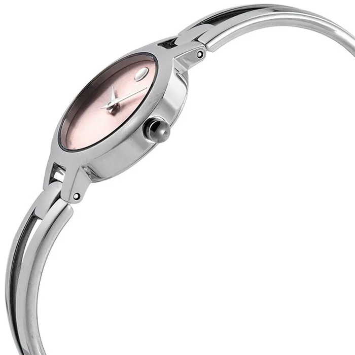 Bracelets Movado Movado Womens Swiss Quartz Watch Amorosa Pink Dial Silver Bangle Bracelet 0607387 Bracelets Movado Movado Womens Swiss Quartz Watch Amorosa Pink Dial Silver Bangle Bracelet 0607387