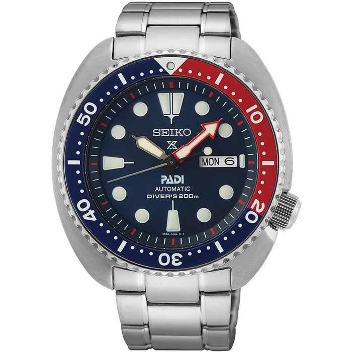 Bracelets SEIKO Seiko Mens Automatic Watch Prospex Padi Turtle Blue Dial SS Bracelet SRPE99K1 Bracelets SEIKO Seiko Mens Automatic Watch Prospex Padi Turtle Blue Dial SS Bracelet SRPE99K1