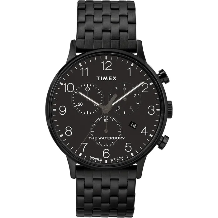 Bracelets Timex Mens Chrono Watch Waterbury Classic Stainless Steel Bracelet TW2R72200 Timex Bracelets Timex Mens Chrono Watch Waterbury Classic Stainless Steel Bracelet TW2R72200 Timex