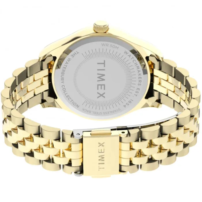 Bracelets Timex Timex Womens Quartz Watch Waterbury Gold Dial Yellow Gold Bracelet TW2T86900VQ Bracelets Timex Timex Womens Quartz Watch Waterbury Gold Dial Yellow Gold Bracelet TW2T86900VQ