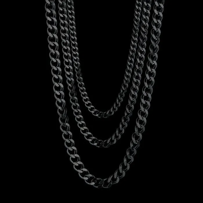 Bracelets VVS Jewelry 5MM Stainless Steel Miami Cuban Chain FREE bracelet