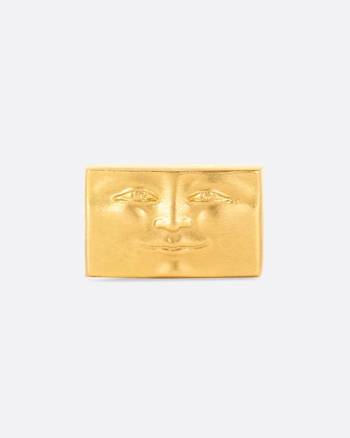 Brickface Stud ANTHONY LENT Earrings