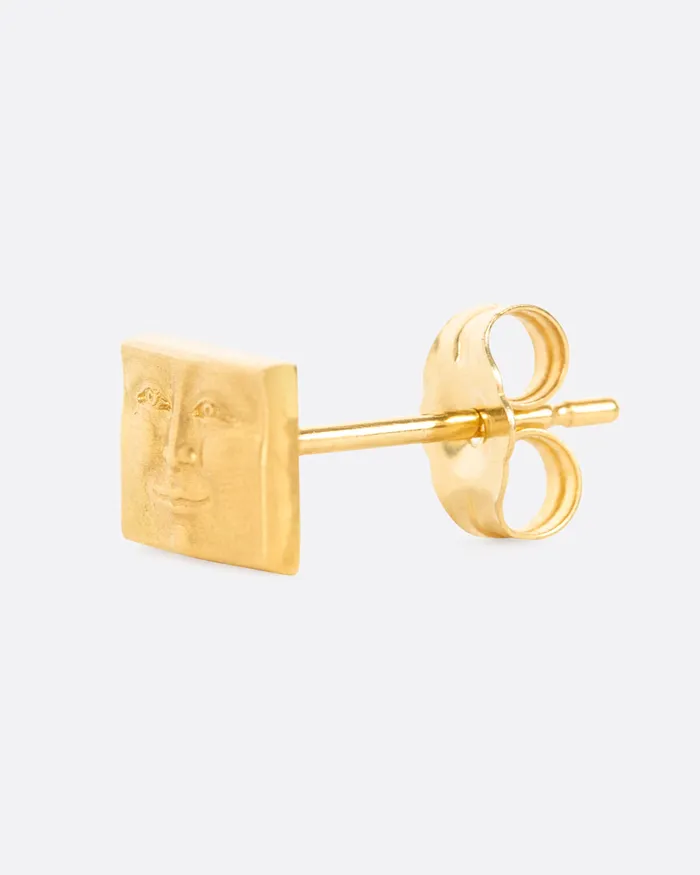 Brickface Stud ANTHONY LENT Earrings