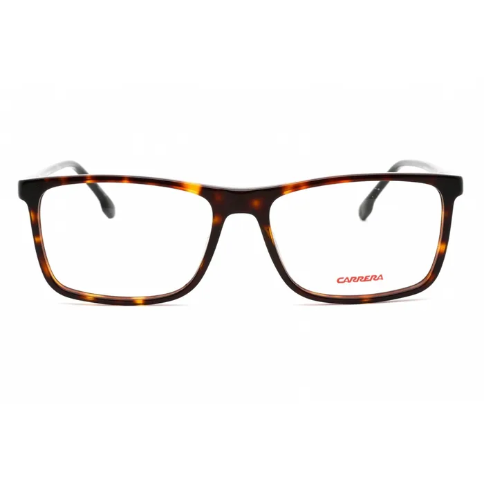 Carrera Carrera Mens Eyeglasses Full Rim Havana Plastic Rectangular CARRERA 225 0086 00 Rings