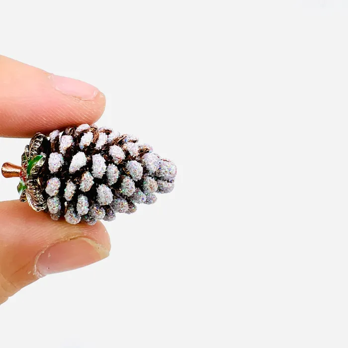Charm Necklaces Little Winter Pine Cone Pocket Charm GANZ