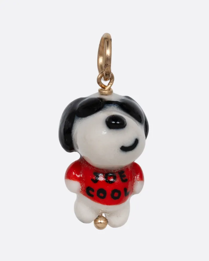 Charm Necklaces OKSCHARMS Joe Cool Snoopy Charm