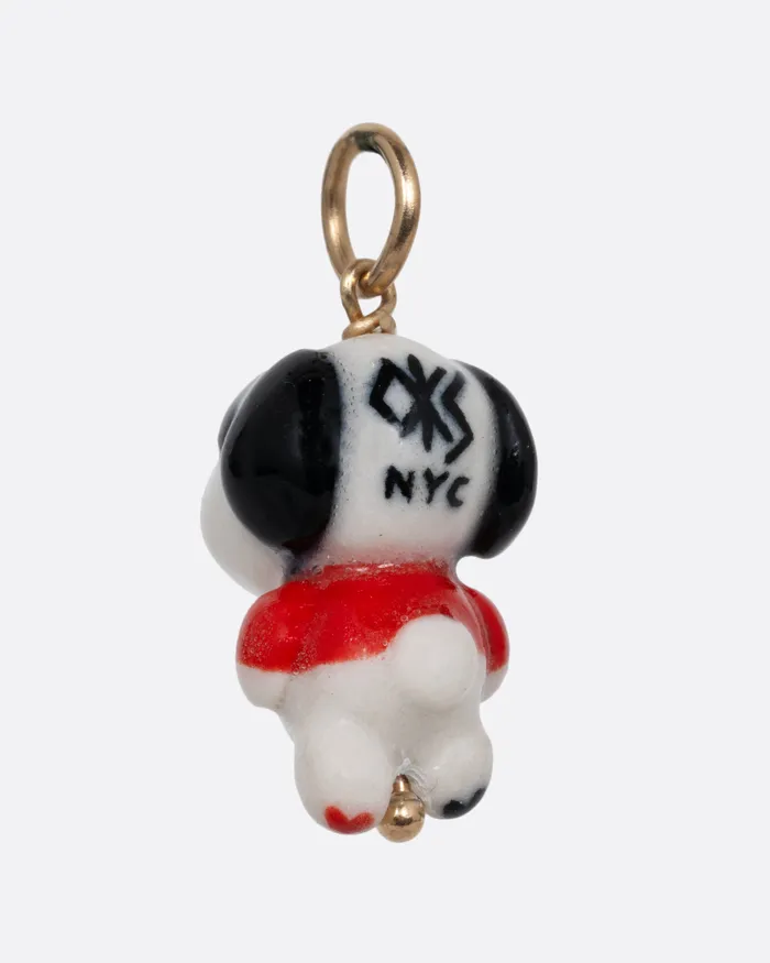 Charm Necklaces OKSCHARMS Joe Cool Snoopy Charm Charm Necklaces OKSCHARMS Joe Cool Snoopy Charm