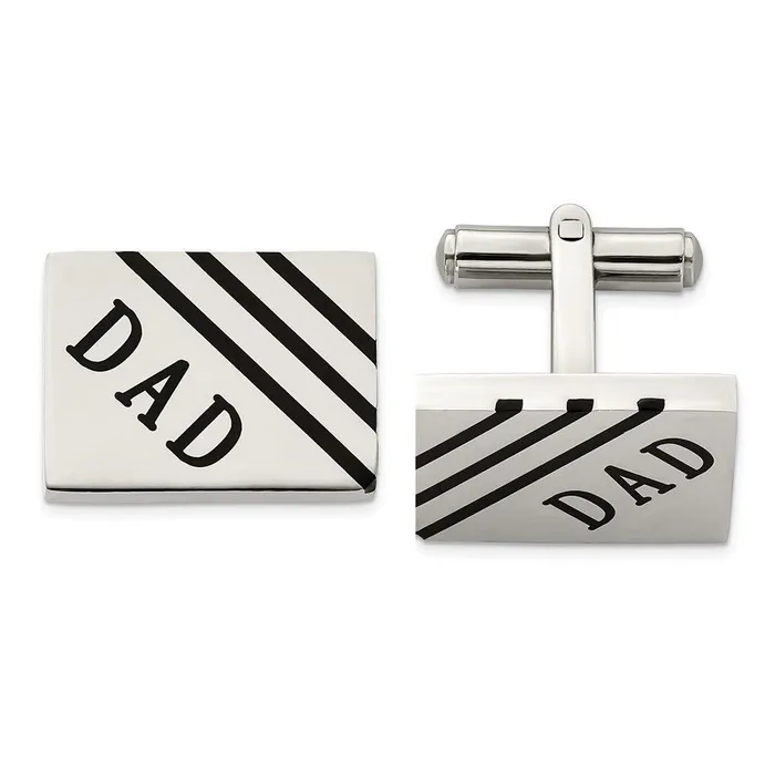 Chisel Bracelets Stainless Steel Dad Cufflinks