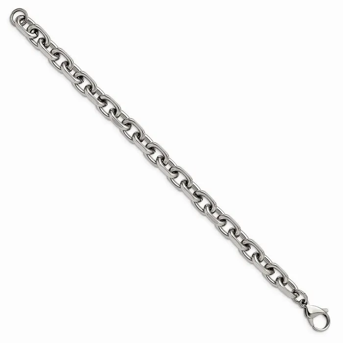Chisel Bracelets Stainless Steel Polished 850mm 875in Cable Bracelet Chisel Bracelets Stainless Steel Polished 850mm 875in Cable Bracelet