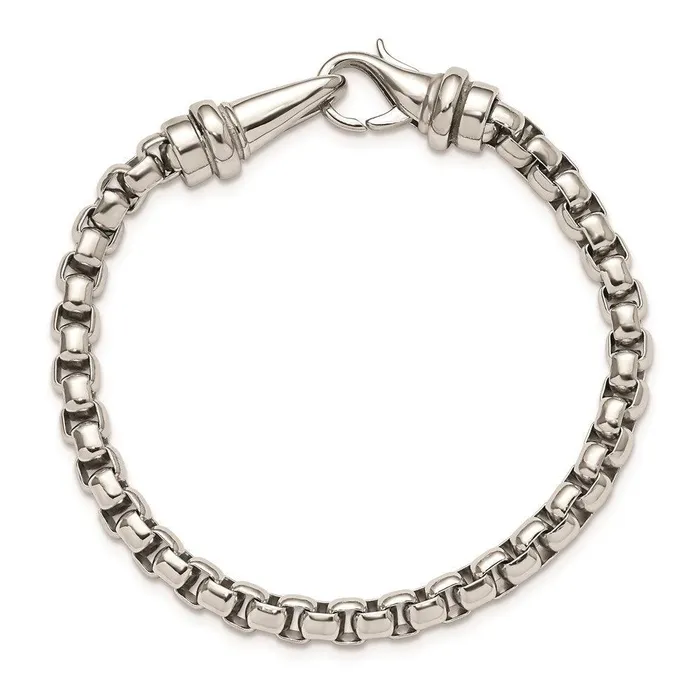 Chisel Bracelets Stainless Steel Polished 85in Bracelet Chisel Bracelets Stainless Steel Polished 85in Bracelet