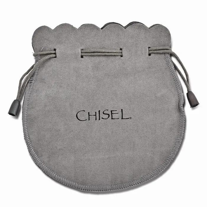 Chisel Bracelets Stainless Steel Polished CZ Black IPplated Bangle Chisel Bracelets Stainless Steel Polished CZ Black IPplated Bangle