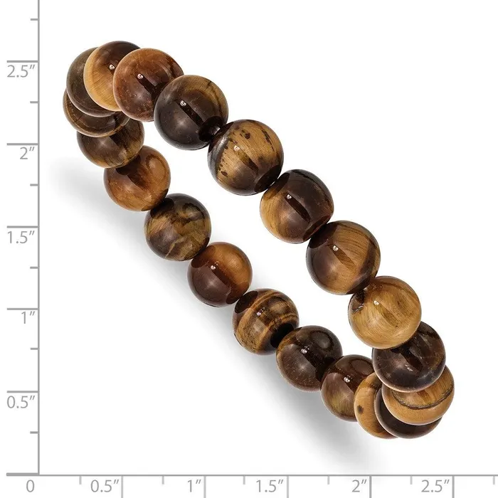 Chisel Bracelets Yellow Tigers Eye Agate Beaded Stretch Bracelet Chisel Bracelets Yellow Tigers Eye Agate Beaded Stretch Bracelet