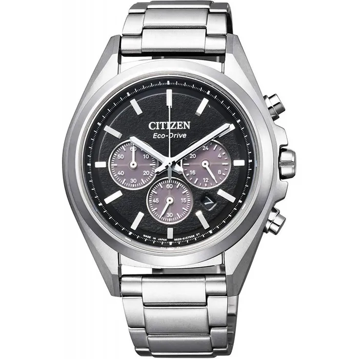 Citizen Bracelets Citizen Mens Watch Attesa Chrono Black Dial Titanium Bracelet CA439055E Citizen Bracelets Citizen Mens Watch Attesa Chrono Black Dial Titanium Bracelet CA439055E