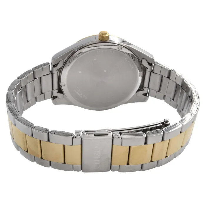 Citizen Mens Watch Date Display Blue Dial Two Tone Steel Bracelet BI103657L Citizen Bracelets Citizen Mens Watch Date Display Blue Dial Two Tone Steel Bracelet BI103657L Citizen Bracelets