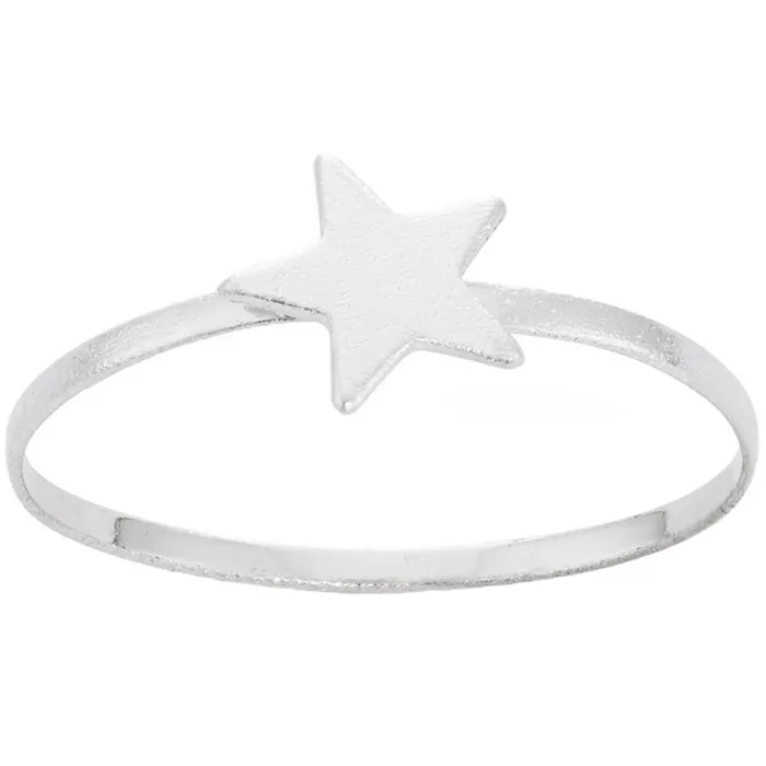 Classic Rings Classic Womens Sterling Silver Small Star Ring W1519