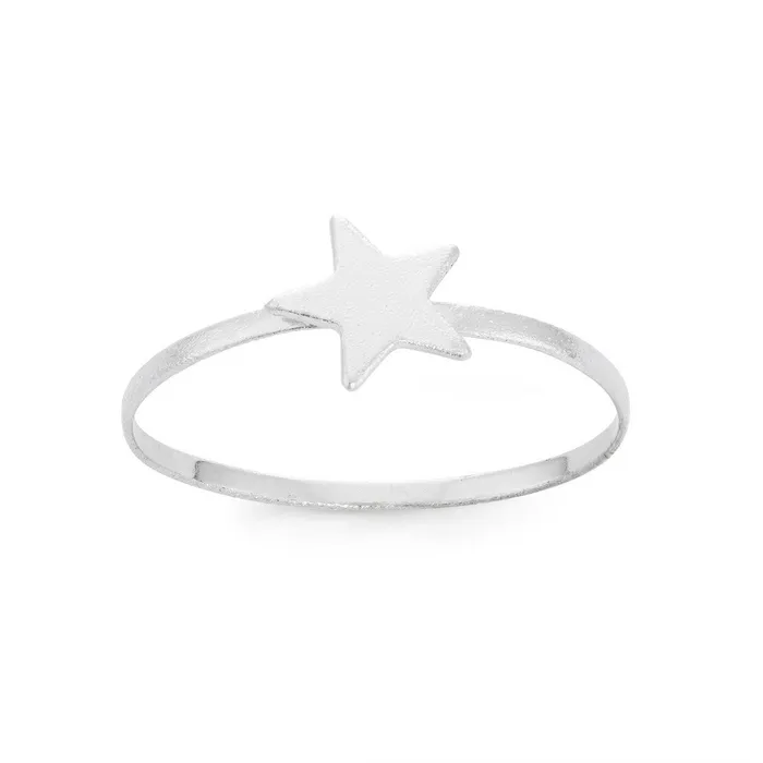 Classic Rings Classic Womens Sterling Silver Small Star Ring W1519