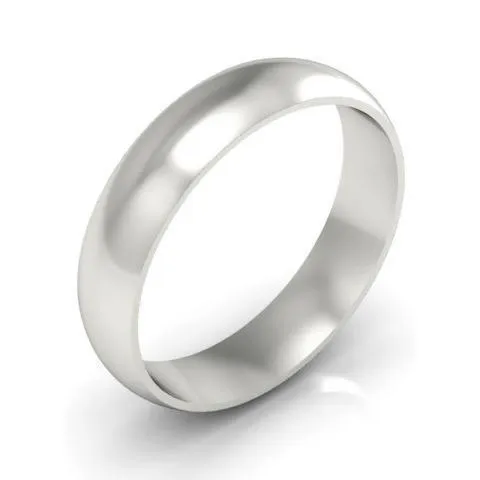 Classic Wedding Band in 18k 5mm deBebians Rings