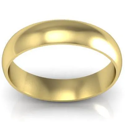 Classic Wedding Band in 18k 5mm deBebians Rings