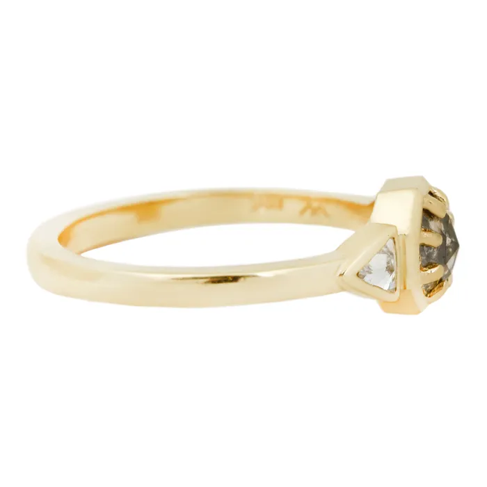 Cloudy Cleo Diamond Ring Lauren Wolf Jewelry Rings