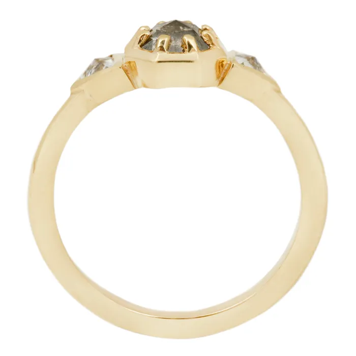Cloudy Cleo Diamond Ring Lauren Wolf Jewelry Rings