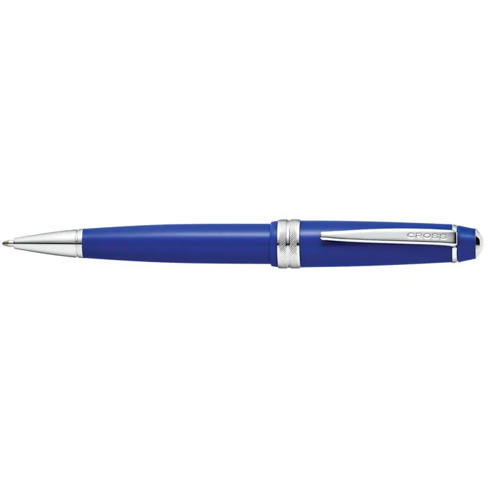 Cross Rings Cross Light Ballpoint Pen Bailey Blue and Silver Twist Action Propel AT07424 Cross Rings Cross Light Ballpoint Pen Bailey Blue and Silver Twist Action Propel AT07424