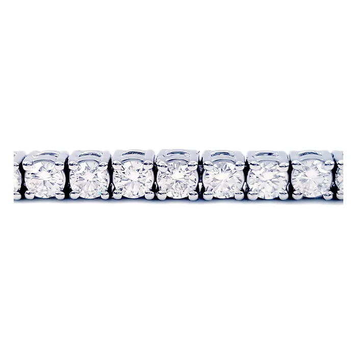 deBebians Bracelets 874cttw Forever One Moissanite Tennis Bracelet