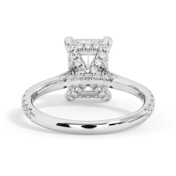 deBebians Rings Diamond Adorned Engagement Ring Setting