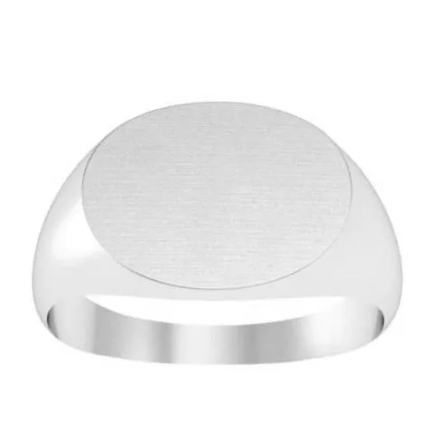 deBebians Rings Elongated Oval Signet Ring for Women 11mm x 7mm deBebians Rings Elongated Oval Signet Ring for Women 11mm x 7mm