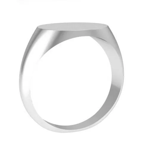 deBebians Rings Elongated Oval Signet Ring for Women 11mm x 7mm deBebians Rings Elongated Oval Signet Ring for Women 11mm x 7mm