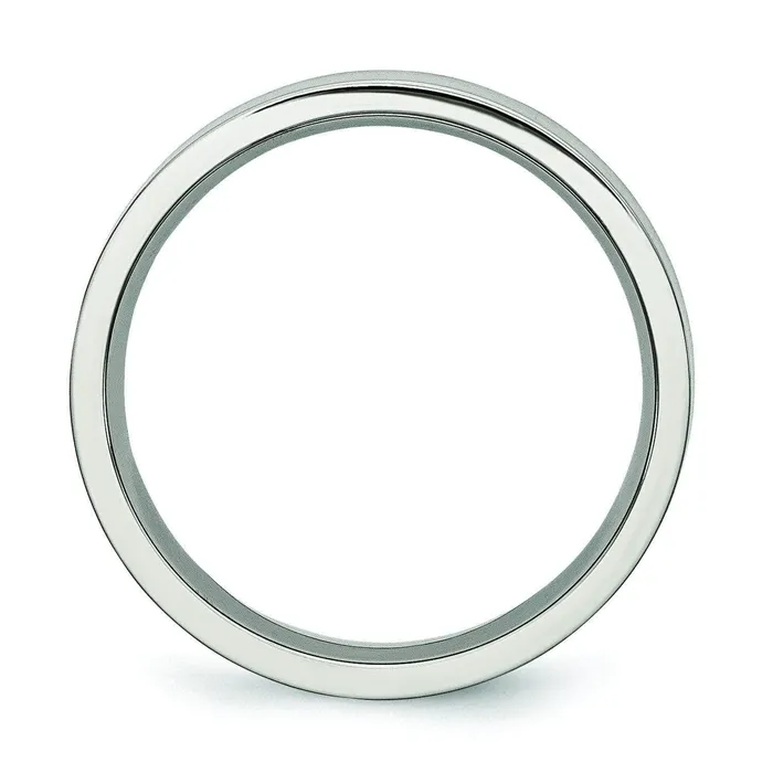 deBebians Rings Matte Titanium Ring