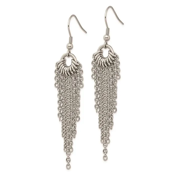 Earrings Chisel Stainless Steel Dangle Earrings Earrings Chisel Stainless Steel Dangle Earrings