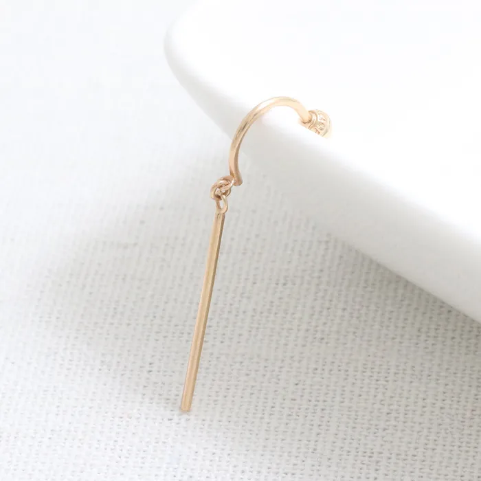 Earrings from J Shop Slim Stick Drop Ear Piercing