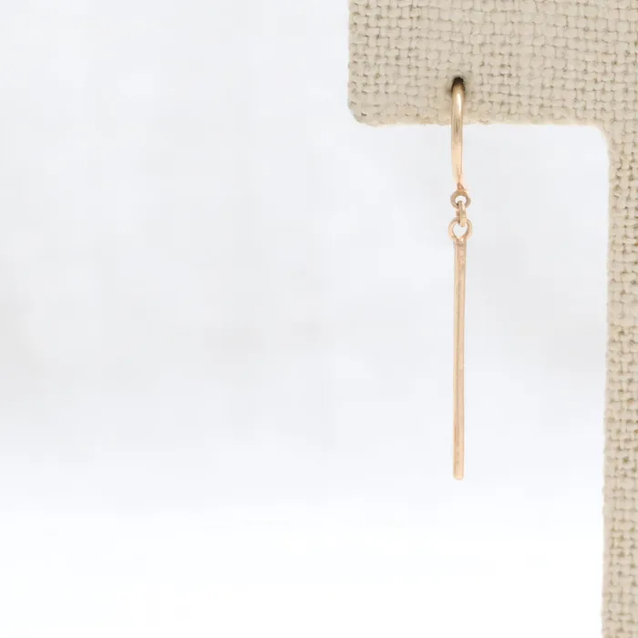 Earrings from J Shop Slim Stick Drop Ear Piercing