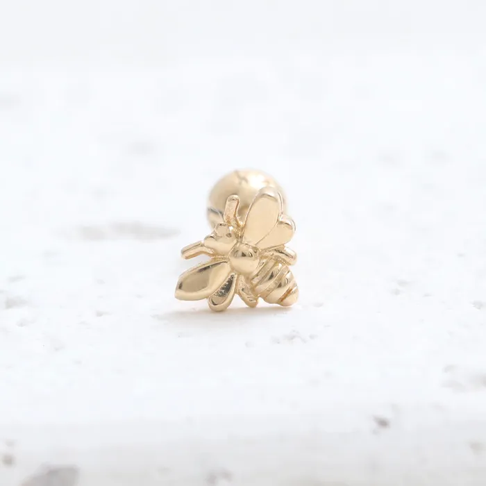Earrings from J Shop Small Bee Ear Piercing